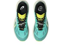 ASICS GEL TRABUCO 14 AURORA GREEN ET LIGHT DUST   Chaussures de trail pas cher
