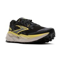 BROOKS CASCADIA 19 BLACK,YELLOW ET CHATEAU Chaussures de trail