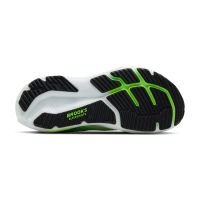 BROOKS GLYCERIN GTS 23 WHITE, PHANTOM ET GREEN GECKO Chaussures de running pas cher