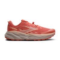 BROOKS CASCADIA 19 PEACH ECHO , CHATEAU ET WHITE Chaussures de trail pas cher