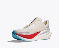 HOKA MACH X 3 WHITE ET ALABASTER  Chaussures de running pas cher