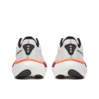 SAUCONY RIDE 19 WHITE ET CRIMSON Chaussures running pas cher