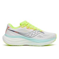 SAUCONY RIDE 19 WHITE ET SPALSH Chaussures running