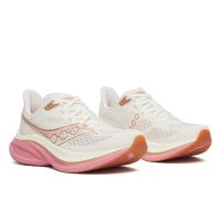 SAUCONY ENDORPHIN SPEED 5 IVORY ET MAUVE Chaussures running saucony pas cher