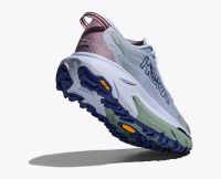 HOKA MAFATE 5 AMBIENT BLUE ET ROSEMARY Chaussures de trail pas cher