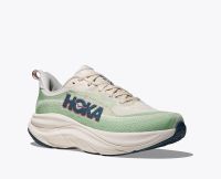 HOKA SKYFLOW ALABASTER ET VINTAGE GREEN Chaussures de running