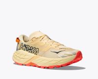 HOKA SPEEDGOAT 7 VINTAGE YELLOW ET NEON FLAME Chaussures de trail