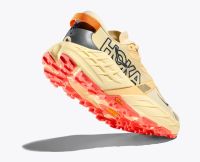 HOKA SPEEDGOAT 7 VINTAGE YELLOW ET NEON FLAME Chaussures de trail pas cher