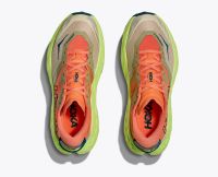 HOKA SPEEDGOAT 7 PERSIMMON ET NEON YUZU Chaussures de trail pas cher