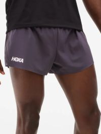 HOKA RACE DAY SPLIT SHORT SQUID INK Short running