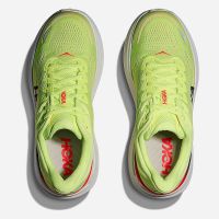 HOKA BONDI 9 NEON YUZU ET SUNLIGHT Chaussures de running pas cher