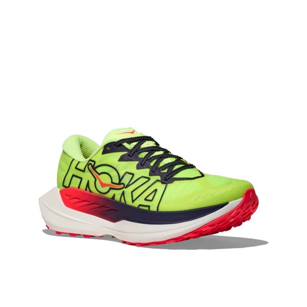 HOKA ROCKET X TRAIL NEON YUZU ET NEON FLAME Chaussures de trail