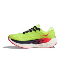 HOKA ROCKET X TRAIL NEON YUZU ET NEON FLAME Chaussures de trail pas cher