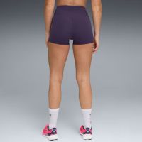 PUMA HYROX SHAPELUXE 3  SHORT DEEP PLUM Cuissard running pas cher