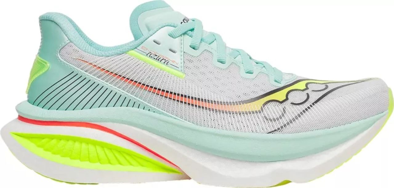 SAUCONY ENDORPHIN AZURA WHITE ET SPLASH Chaussures running saucony