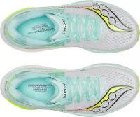 SAUCONY ENDORPHIN AZURA WHITE ET SPLASH Chaussures running saucony pas cher
