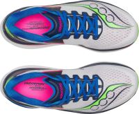 SAUCONY ENDORPHIN AZURA WHITE ET NAVY Chaussures running saucony pas cher