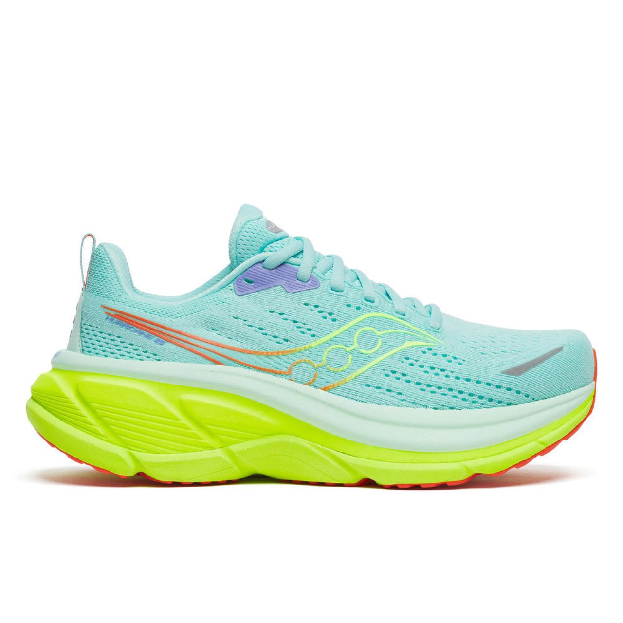 SAUCONY HURRICANE 25 AQUA ET CITRON Chaussures running saucony