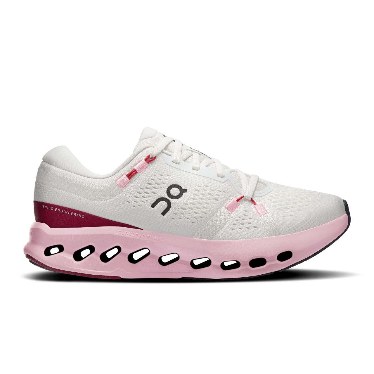 ON RUNNING CLOUDSURFER 2 IVORY ET PEONY Chaussures de running