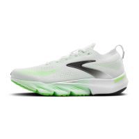 BROOKS GLYCERIN FLEX WHITE, PHANTOM ET GREEN GECKO Chaussures de running pas cher