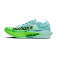 BROOKS HYPERION ELITE 5 LIMPET,BLACK ET GREEN GECKO  Chaussures avec plaque carbone pas cher