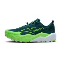 BROOKS CALDERA 8 ATLANTIC DEEP, GREEN ET WHITE Chaussures de trail pas cher
