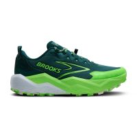 BROOKS CALDERA 8 ATLANTIC DEEP, GREEN ET WHITE Chaussures de trail pas cher