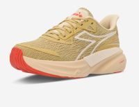 DIADORA NUCLEO 2 W BEIGE ROTIN ET CREME DE BEURRE Chaussure running pas cher