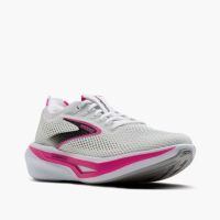 BROOKS HYPERION 3 WHITE ET CYBER PINK Chaussures de running