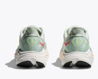 HOKA CLIFTON 10 SEA GLASS ET NEON FLAME  Chaussures de running pas cher