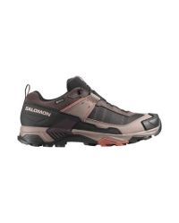 SALOMON X ULTRA 5 GTX BLACK COFFE, WALNUT ET ARABIAN SPICE Chaussures de Randonnée étanche