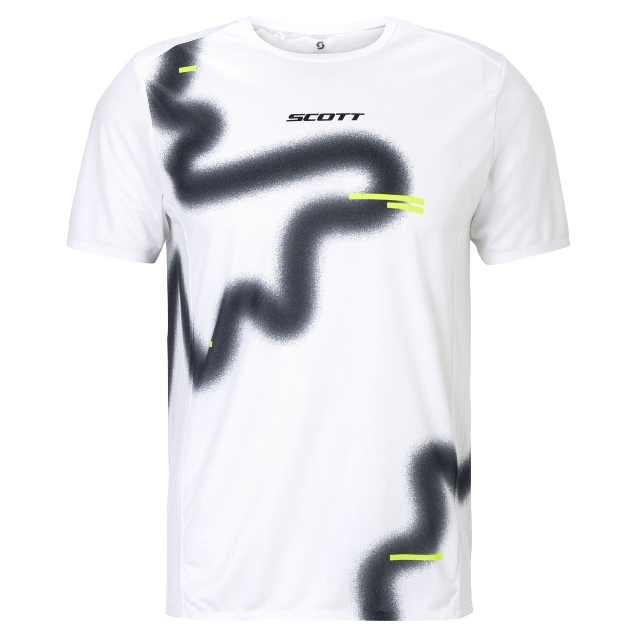 SCOTT TEE MENS RC RUN BLANC ET NOIR Débardeur running