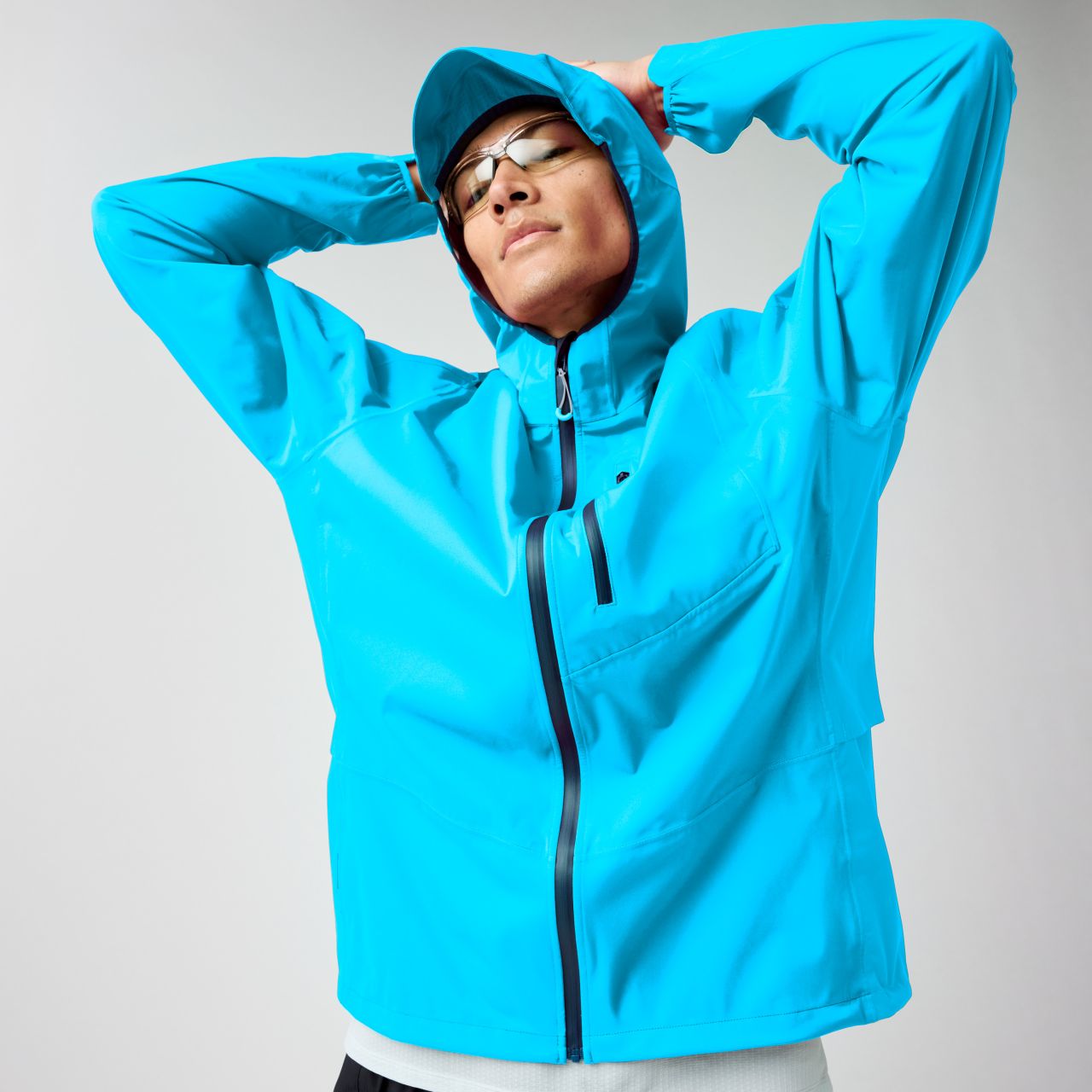 BROOKS HIGH POINT WATERPROOF JACKET ATOMIC BLUE  Veste  etanche