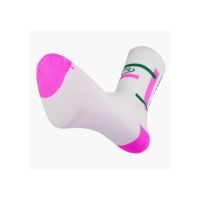 BV SPORT SOQUETTE LIGHT RUN HAUTE BALI ROSE ET VERT   Chaussettes de running pas cher