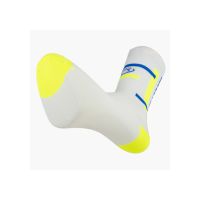 BV SPORT SOQUETTE LIGHT RUN HAUTE BALI BLANC RT JAUNE   Chaussettes de running pas cher
