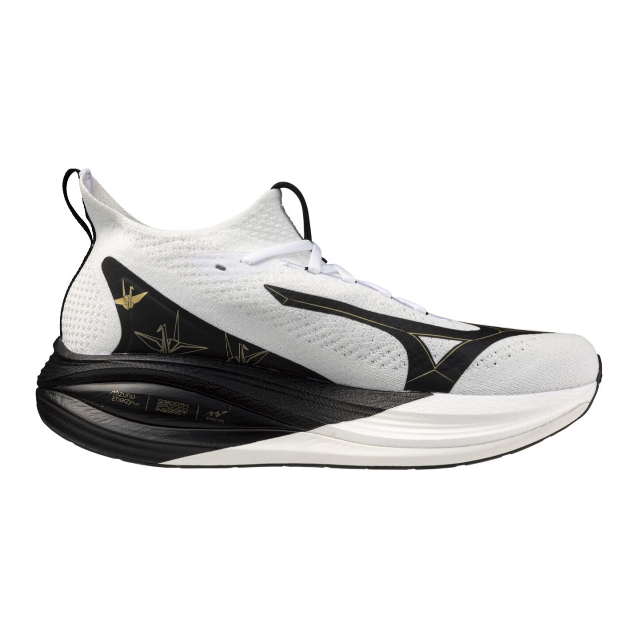 MIZUNO NEO VISTA 2 WHITE, BLACK ET GOLD Chaussures de running