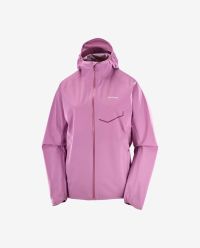 SALOMON VESTE BONATTI IRIS ORCHID Veste running étanche