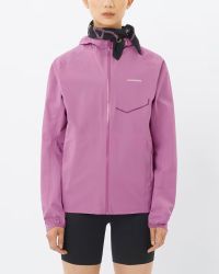 SALOMON VESTE BONATTI IRIS ORCHID Veste running étanche pas cher