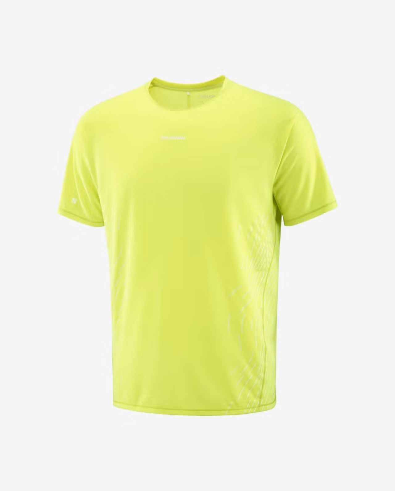 SALOMON SENSE AERO SS TEE GFX M ACID LIME Tee shirt running