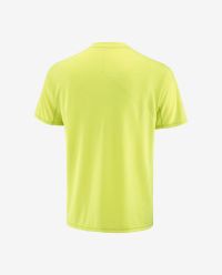 SALOMON SENSE AERO SS TEE GFX M ACID LIME Tee shirt running pas cher