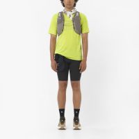 SALOMON SENSE AERO SS TEE GFX M ACID LIME Tee shirt running pas cher