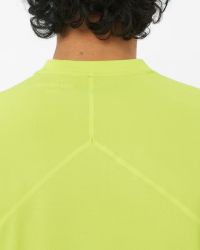 SALOMON SENSE AERO SS TEE GFX M ACID LIME Tee shirt running pas cher