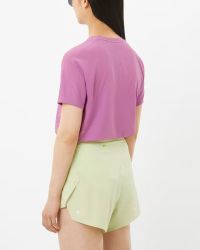 SALOMON SENSE AERO SS TEE GRAPHIC W IRIS ORCHID Tee shirt running pas cher