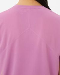 SALOMON SENSE AERO SS TEE GRAPHIC W IRIS ORCHID Tee shirt running pas cher