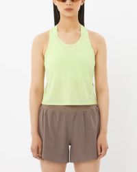 SALOMON SENSE AERO SHORT TANK W BUTTERFLY Tee shirt running pas cher