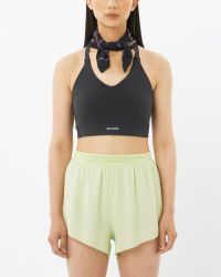 SALOMON SHAKEOUT  BLISS BRA W DEEP BLACK  Brassière de running pas cher