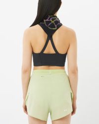 SALOMON SHAKEOUT  BLISS BRA W DEEP BLACK  Brassière de running pas cher