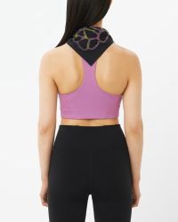 SALOMON SHAKEOUT CORE BRA W IRIS ORCHID  Brassière de running pas cher