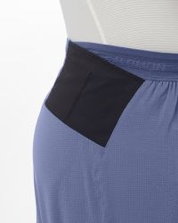 SALOMON SENSE AERO STOW 5" SHORT MARLIN  Short running pas cher