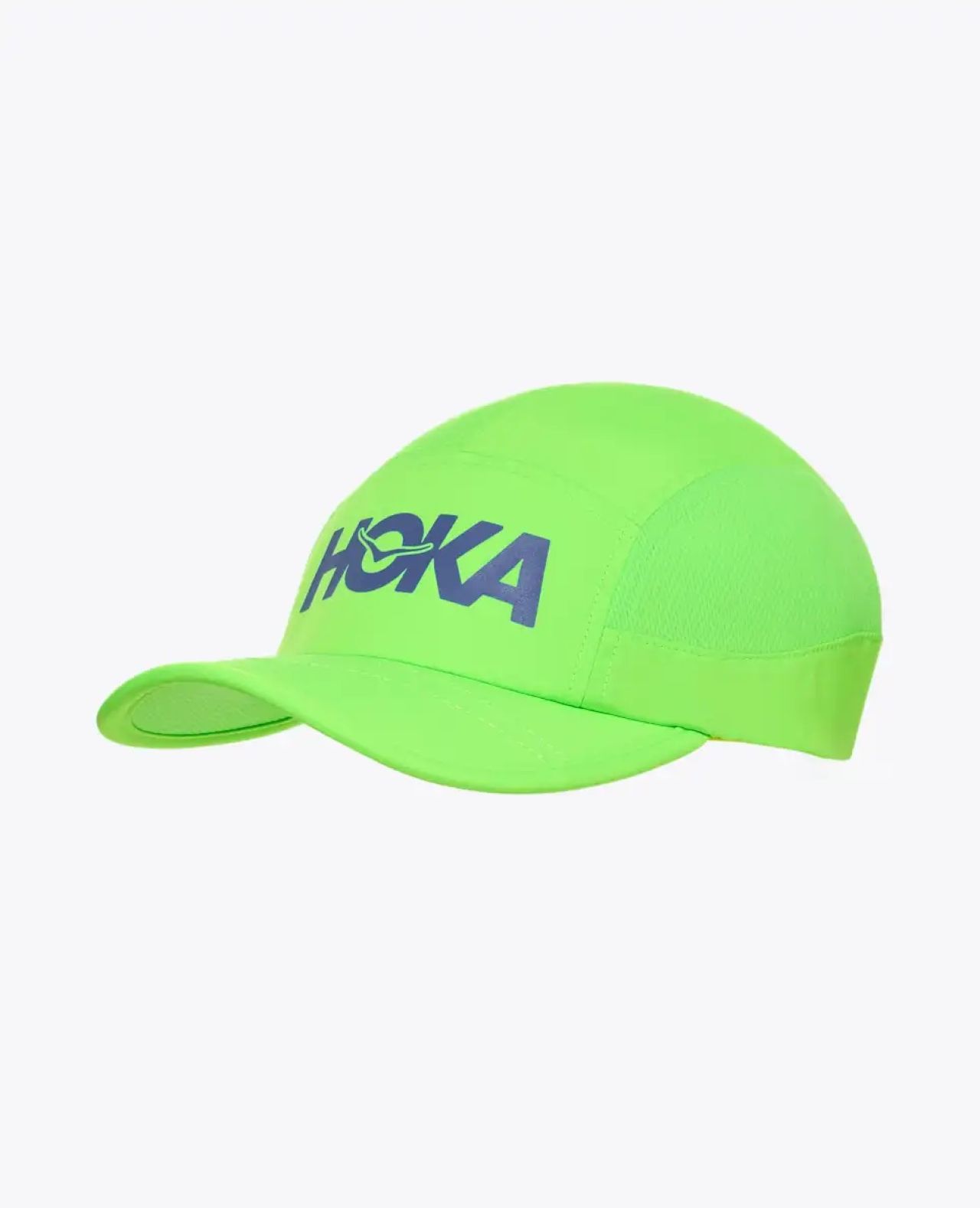 HOKA RUN HAT NEON GREEN Casquette running